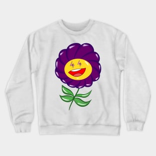 reggaeton flowers in powers ecopop Crewneck Sweatshirt